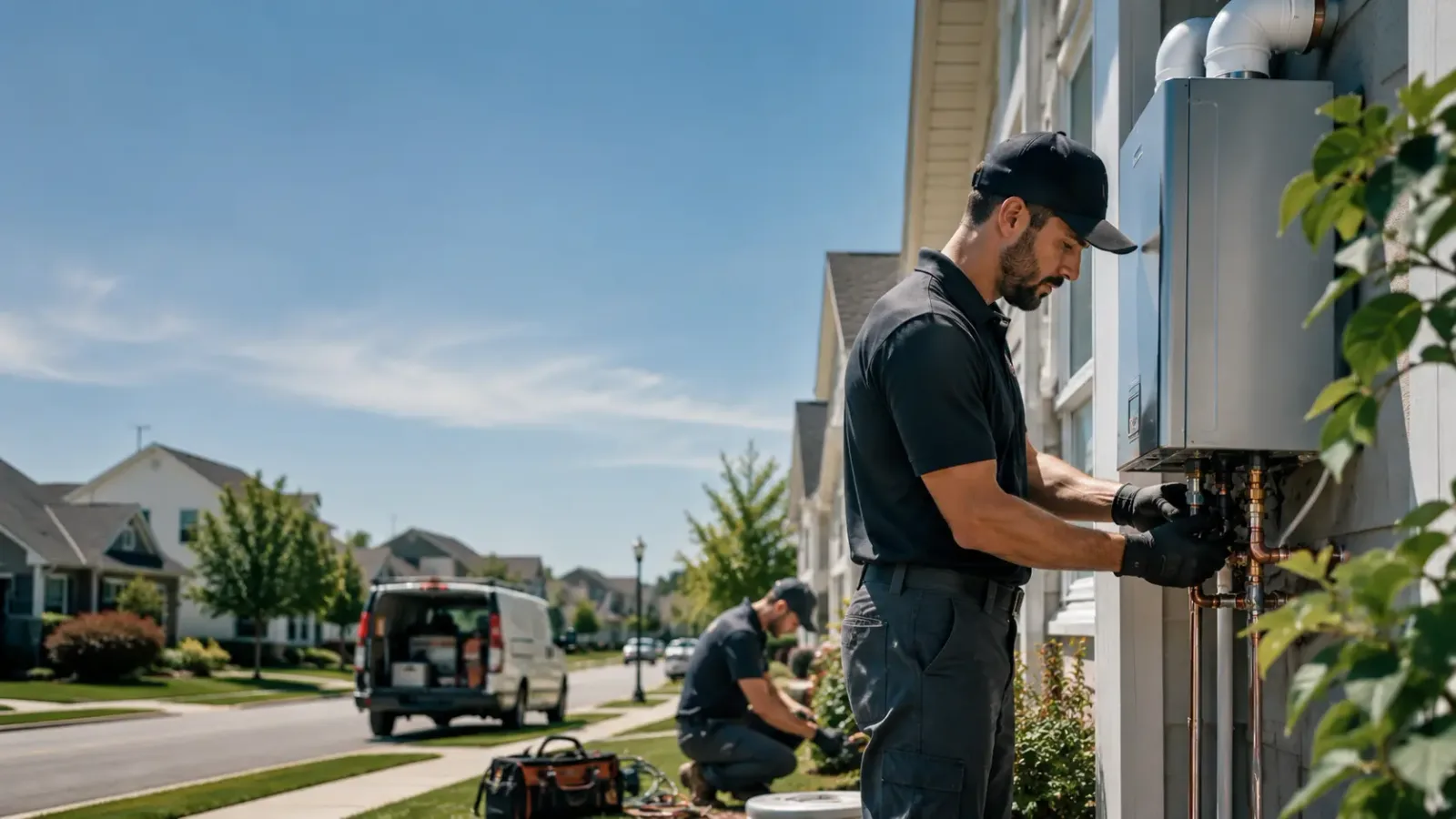 Tankless Water Heater Installation in Marshall, ND
